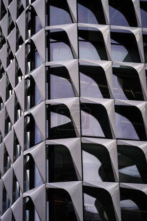 Foto de Arquitectura de edificios, construcción metálica, imagen abstracta - Imagen libre de derechos