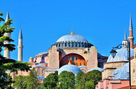 Hagia Sophia Grand Mosque ('Holy Wisdom', Sancta Sapientia, Ayasofya), Istanbul, Turkiye.