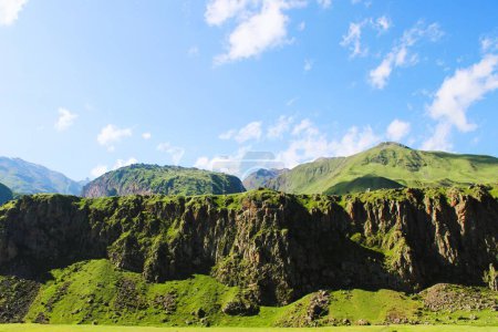 Eine landschaftliche Schönheit der Naturlandschaft in der Landschaft, Republik Georgien.