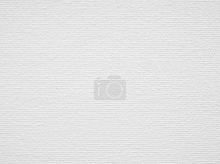 Photo for White linen clean watercolor canvas texture. Effect for making artwork, painting, designs decoration, background concepts, text, lettering, wall screen saver or other art work. Blank burlap material - Royalty Free Image