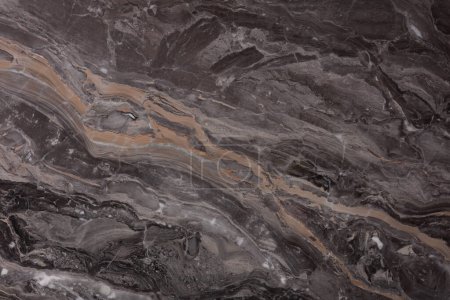 Strict Grigio Orobico polished marble texture, new background in grey color.