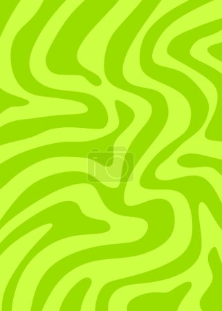 Ilustración de Fondo abstracto con lindo patrón de línea ondulada. Patrón de líneas onduladas sin costuras - Imagen libre de derechos