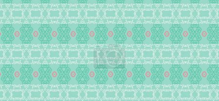 Photo for Seamless abstract background with geometric elements - Royalty Free Image