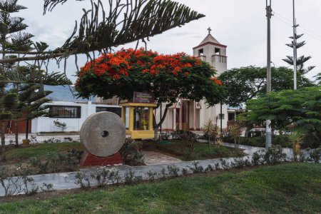 Téléchargez les photos : Lieu photographique dans Azpitia, lieu touristique en dehors de Lima Pérou - en image libre de droit
