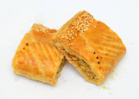 Téléchargez les photos : De la nourriture marocaine. Amuse-gueules marocains salés servis pendant le Ramadan - en image libre de droit
