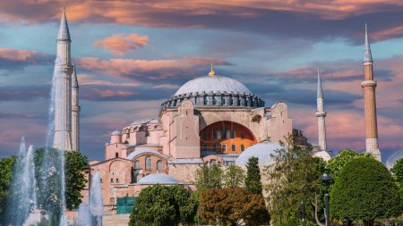 Hagia Sophia. Sainte Sophie à Istanbul Turquie. Contexte islamique