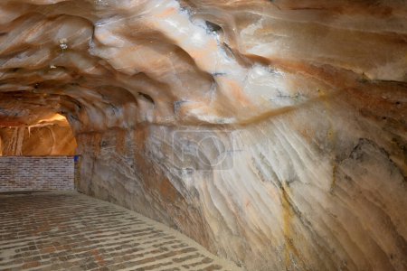 HIMALAYAN SALT MINES IN KHEWRA IN PAKISTAN