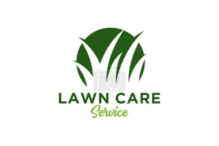 Foto de Logotipo de paisaje para el negocio de césped o jardinería, organización o sitio web - Imagen libre de derechos