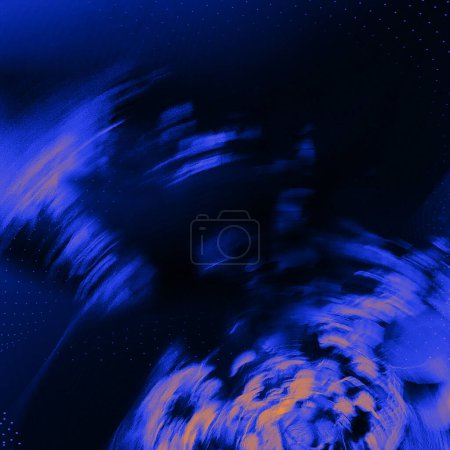 Foto de Fondo abstracto azul negro y púrpura, ilustración rgb, textura de fondo de pantalla oscuro - Imagen libre de derechos