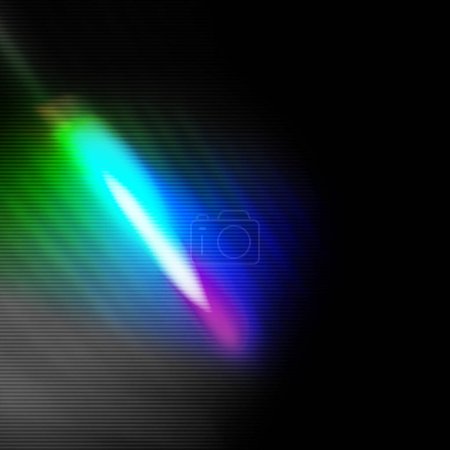 abstracto colorido luz llamarada textura de fondo