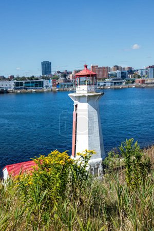 Photo for Georges Island Lighthouse  view from Georges Island - Halifax, Nova Scotia, Canada - Royalty Free Image
