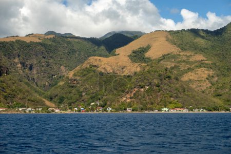 Photo for The remote coastline of the Caribbean island of Dominica - Royalty Free Image