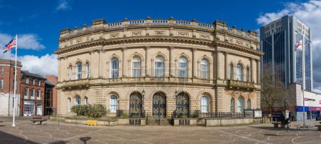 Téléchargez les photos : Hôtel de Ville du 19ème siècle à Blackburn, Lancashire, Royaume-Uni - en image libre de droit