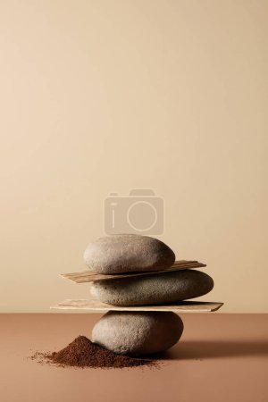 Photo for Podium background for products showcase, hi res images - Royalty Free Image