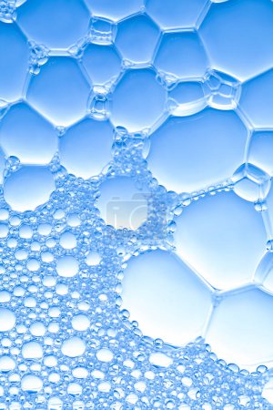 Foto de Burbujas de agua para escaparate de productos, superficie de agua en imágenes de alta resolución - Imagen libre de derechos