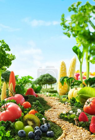 Foto de Fondo colorido para productos para bebés, vitaminas, dulces y suplementos dietéticos - Imagen libre de derechos