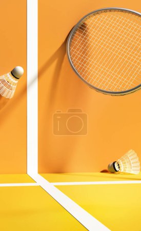 Photo for Sports wallpaper for product display, children's products showcase, vitamin backdrop - Royalty Free Image