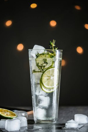 Photo for Beautiful images of drinks at restaurants, mixing drinks, Beautiful photos of summer drinks - Royalty Free Image