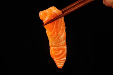 Foto de Imágenes de carne de salmón, salmón en rodajas, hermosas fotos de salmón, foto de alta calidad - Imagen libre de derechos