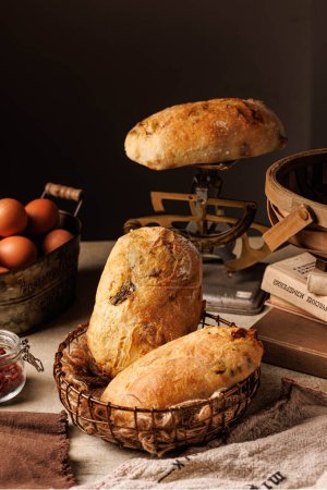 Téléchargez les photos : Photos de pain et gâteaux dans les restaurants, photos de haute qualité - en image libre de droit