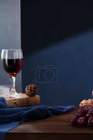 Photo for Backdrop for wine displays, wine backdrop, high quality images - Royalty Free Image