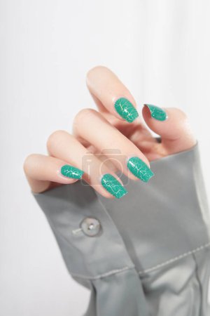 Photo for New images of nail beauty, nail care routine for healthy and happy nails, high quality images - Royalty Free Image