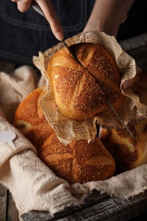 Téléchargez les photos : Nouvelles images de pains et pâtisseries dans les restaurants, images de haute qualité - en image libre de droit