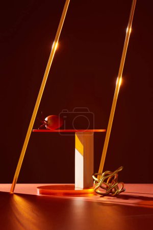 Photo for Product presentation backdrops, background for product shots, product advertising backdrops - Royalty Free Image