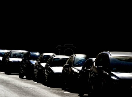 Photo for Traffic jam in the downtown - Royalty Free Image