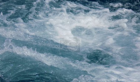 Photo for Waves on the turbulent sea - Royalty Free Image
