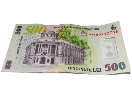 Téléchargez les photos : Billet de 500 lei. De l'argent roumain. Argent de Roumanie - en image libre de droit