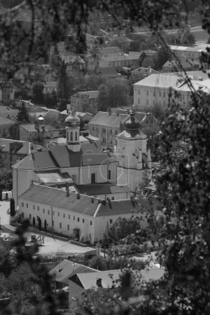  Der historische Teil der Altstadt. Nikolaikathedral.Franziskanerkloster