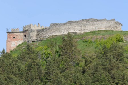 Vue générale de la colline du château