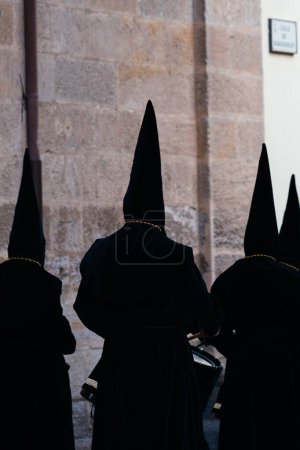 Photo for Zamora, Spain - April 7, 2023: Easter procession float during the Easter Week processions in Zamora. - Royalty Free Image