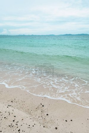 Photo for Tropical beach and blue sky in nature - Royalty Free Image