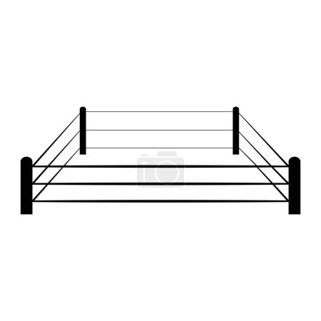 Illustration for Boxing ring icon vector illustration design - Royalty Free Image