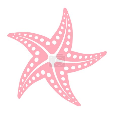 Illustration for Star fish icon vector illustration symbol design - Royalty Free Image