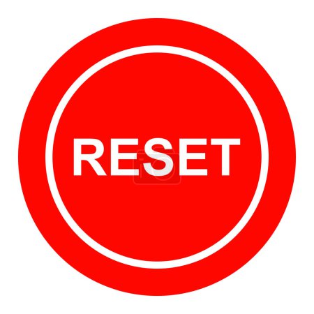 reset icon vector illustration design