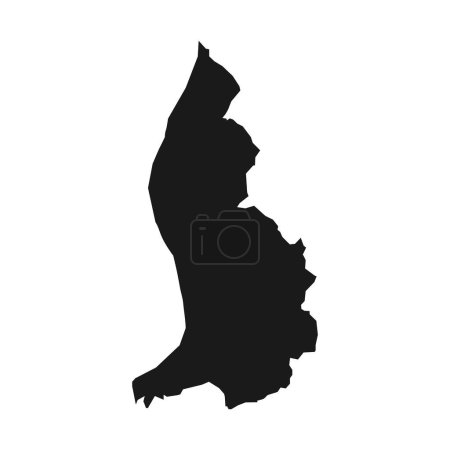Liechtenstein map icon vector illustration design