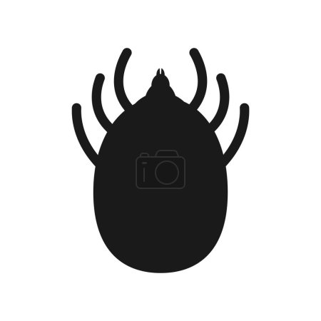 dog flea icon vector illustration design