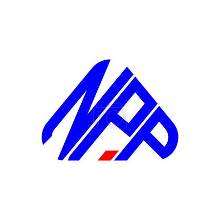 Téléchargez les illustrations : NPP lettre logo design créatif avec graphique vectoriel, NPP logo simple et moderne. - en licence libre de droit