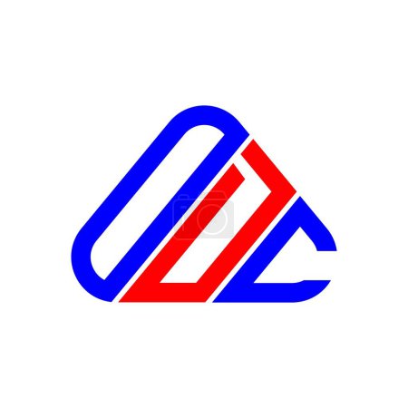 Téléchargez les illustrations : ODC lettre logo design créatif avec graphique vectoriel, ODC logo simple et moderne. - en licence libre de droit