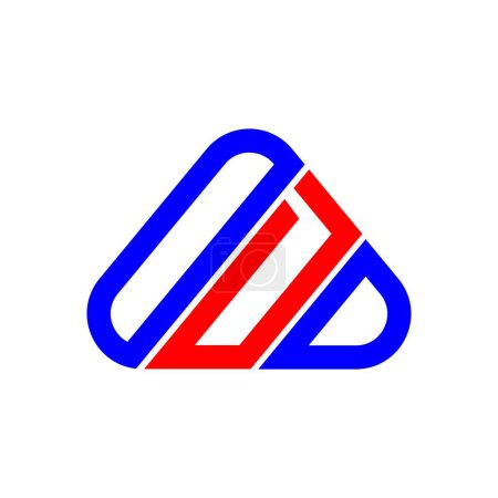 Téléchargez les illustrations : ODC lettre logo design créatif avec graphique vectoriel, ODC logo simple et moderne. - en licence libre de droit