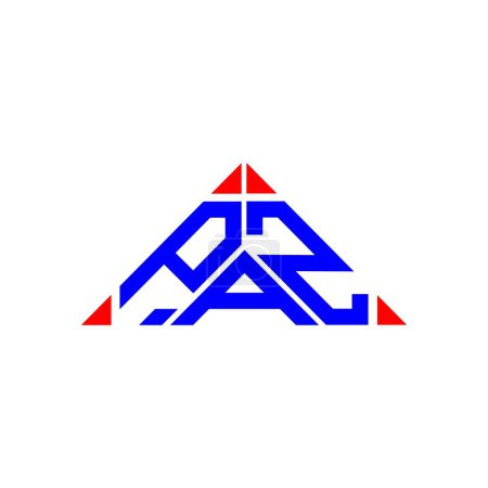 Téléchargez les illustrations : PAZ lettre logo design créatif avec graphique vectoriel, PAZ logo simple et moderne. - en licence libre de droit