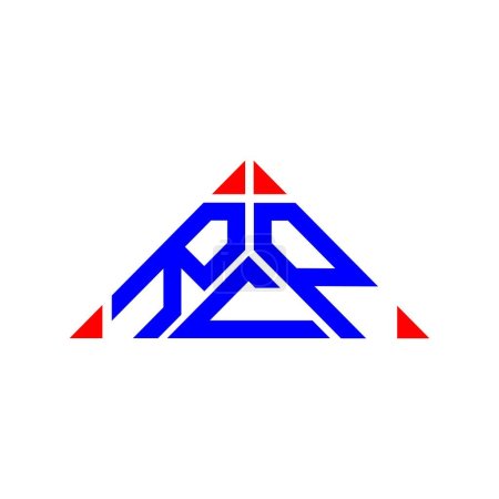 Ilustración de Diseño creativo del logotipo de la letra RCP con gráfico vectorial, logotipo RCP simple y moderno. - Imagen libre de derechos