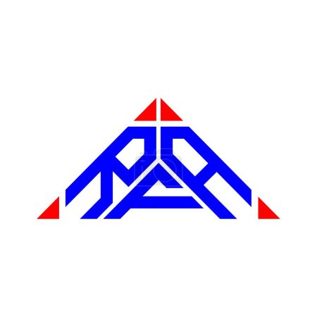 Téléchargez les illustrations : DFA lettre logo design créatif avec graphique vectoriel, RFA logo simple et moderne. - en licence libre de droit