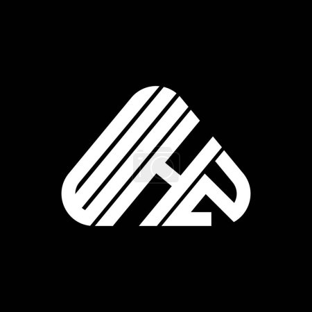Téléchargez les illustrations : WHZ letter logo creative design with vector graphic, WHZ simple and modern logo. - en licence libre de droit