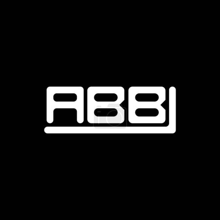 Téléchargez les illustrations : ABB letter logo creative design with vector graphic, ABB simple and modern logo. - en licence libre de droit