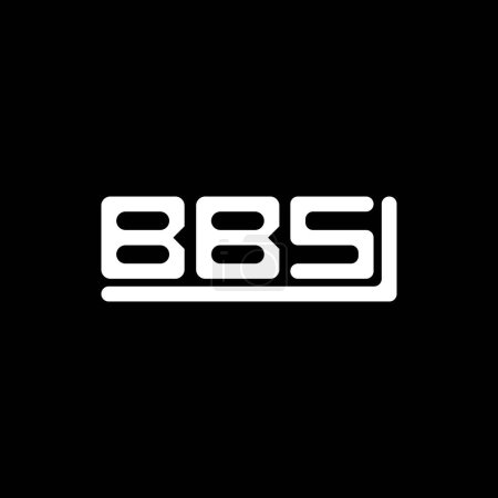 Illustration pour BBS letter logo creative design with vector graphic, BBS simple and modern logo. - image libre de droit