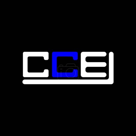 Téléchargez les illustrations : CCE letter logo creative design with vector graphic, CCE simple and modern logo. - en licence libre de droit